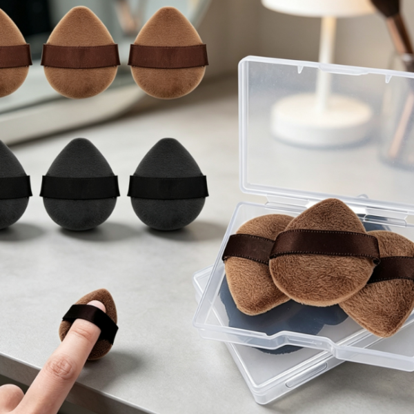 Mini Storage Case For Finger Powder Puffs (Highlighter/Contouring)