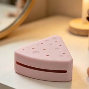 Hygienic, Breathable, Portable Powder Puff Storage Case