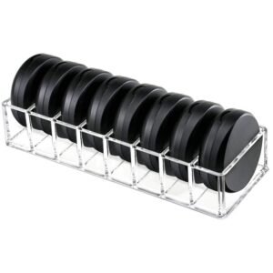 Transparent Acrylic Puff Organizer Box